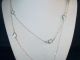 Sky Blue Topaz Stations Necklace