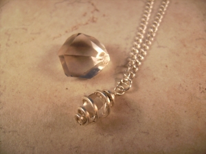 Natural Herkimer Diamond Necklace